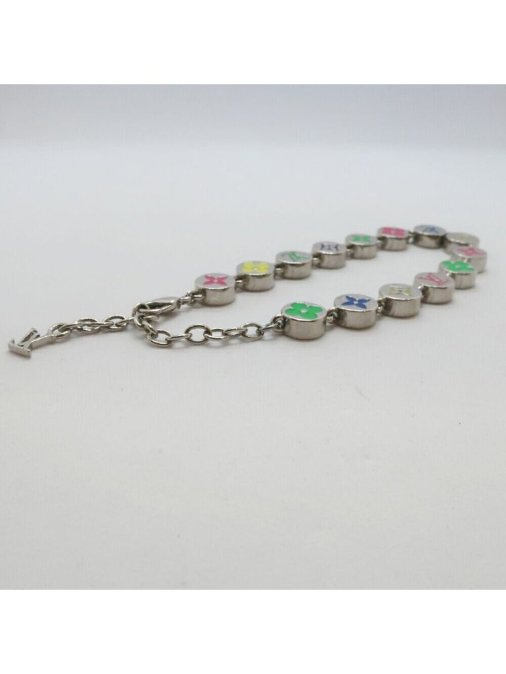 Louis Vuitton Heaven Monogram Colors Bracelet Silver - Picture 3 of 6